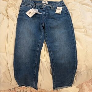 NWT PAIGE Women's Blue Cropped  Jeans sz.26